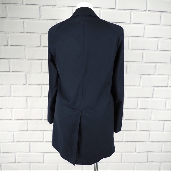 Vintage London Fog navy raincoat men’s 38 - Picture 2 of 7